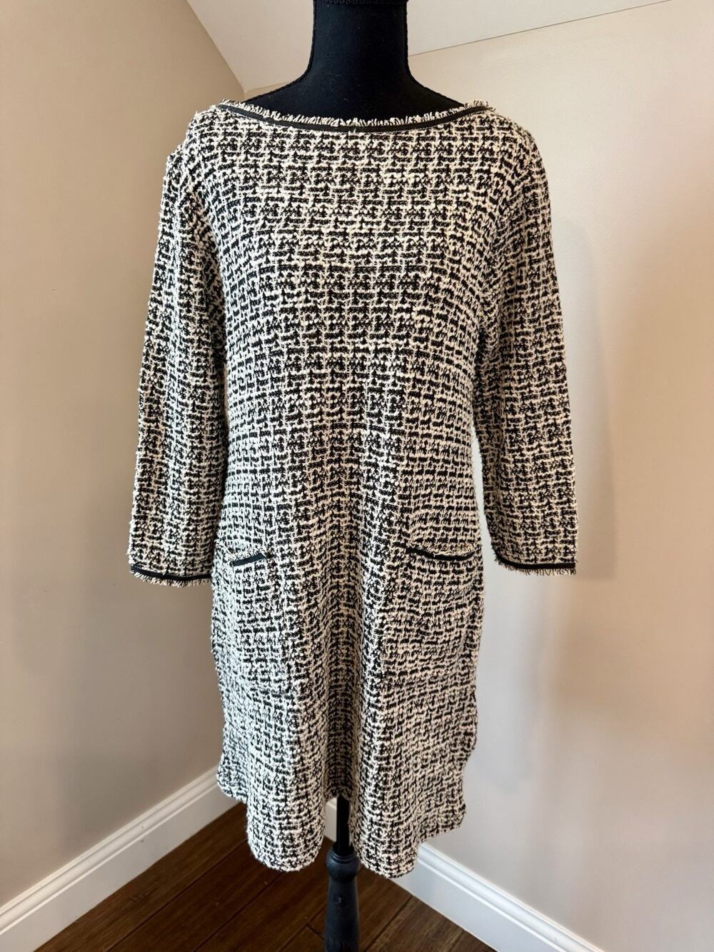 Max Studio Tweed Dress Size Medium